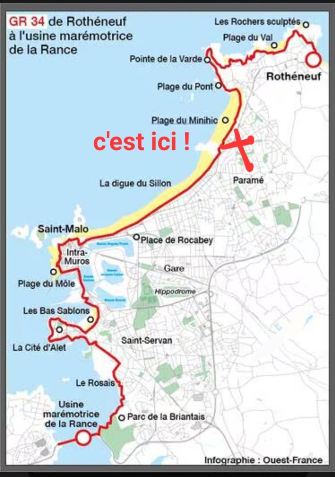 Veritable Maison De Vacances A 500 M Des Plages Saint-Malo Eksteriør bilde